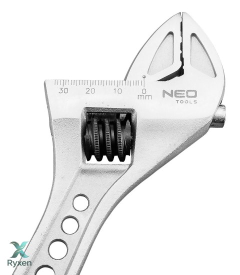 Klucz nastawny 250 mm, zakres 0-33 mm NEO TOOLS