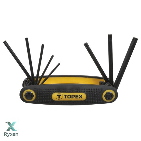 Klucze Torx T9-T40, zestaw 8 szt. TOPEX