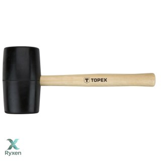 Młotek gumowy 72 mm, 900 g, trzonek drewniany TOPEX
