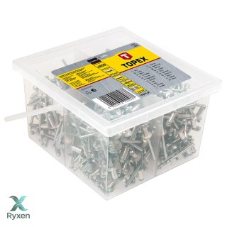 Nity aluminiowe 4.0 x 10 mm, 800 szt. TOPEX