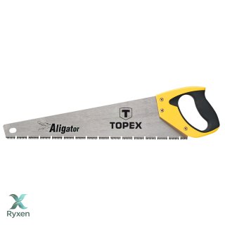 Piła płatnica Aligator, 450 mm, 7 TPI TOPEX
