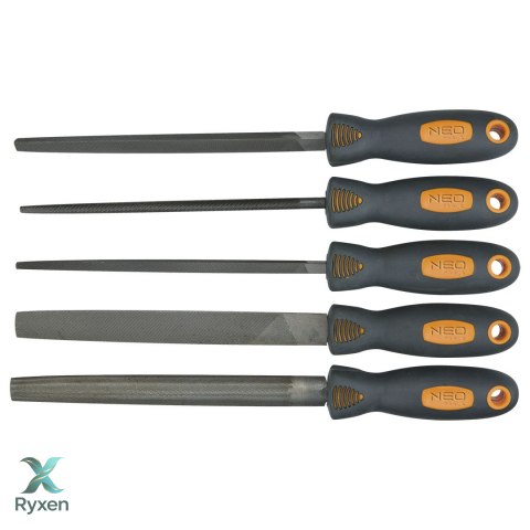 Pilniki do metalu, zestaw 5 szt. NEO TOOLS
