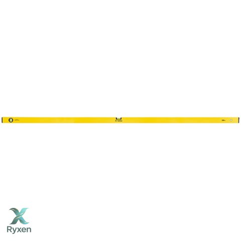 Poziomnica aluminiowa typ 500, 200 cm, 2 libelle TOPEX