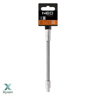 Przedłużka elastyczna 1/4", 140 mm NEO TOOLS