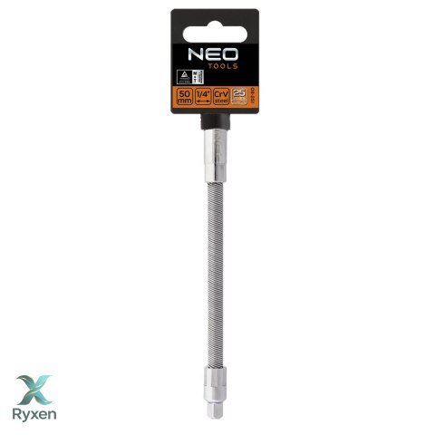 Przedłużka elastyczna 1/4", 140 mm NEO TOOLS