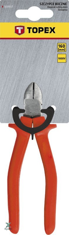 Szczypce boczne 160 mm, 1000V TOPEX