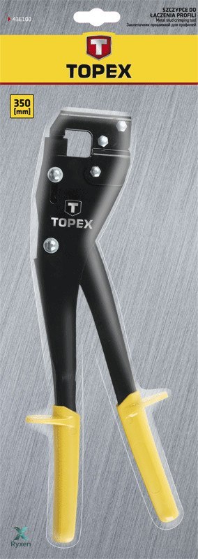 Szczypce do łączenia profili 350 mm TOPEX
