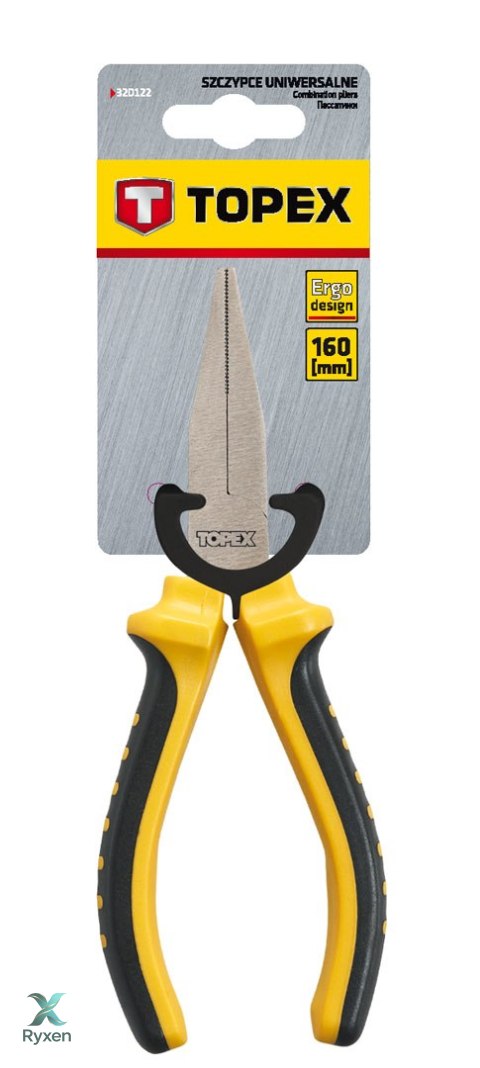 Szczypce płaskie 160 mm TOPEX