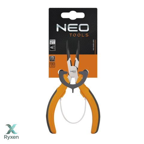 Szczypce precyzyjne wydłużone wygięte 140 mm NEO TOOLS