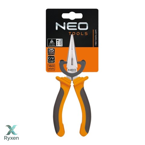 Szczypce wydłużone proste 160 mm NEO TOOLS