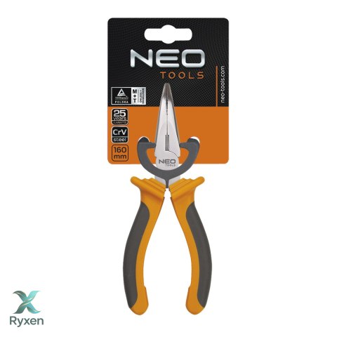 Szczypce wydłużone wygięte 160 mm NEO TOOLS