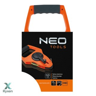 Taśma miernicza stalowa 50 m x 13 mm NEO TOOLS