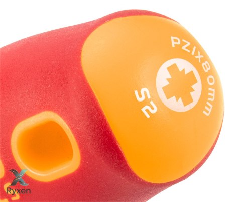 Wkrętak krzyżowy 1000V, PZ1 x 80 mm, S2 NEO TOOLS