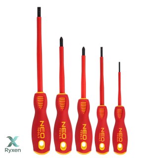 Wkrętaki 1000V, zestaw 5 szt., S2 NEO TOOLS