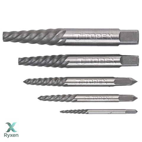 Wykrętaki do śrub, zestaw 5 szt. TOPEX