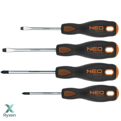 Zestaw wkrętaków, 4 szt. NEO TOOLS