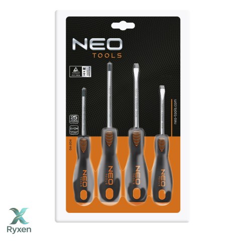 Zestaw wkrętaków, 4 szt. NEO TOOLS