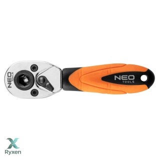 Grzechotka do bitów i nasadek 1/4", 105 mm NEO TOOLS