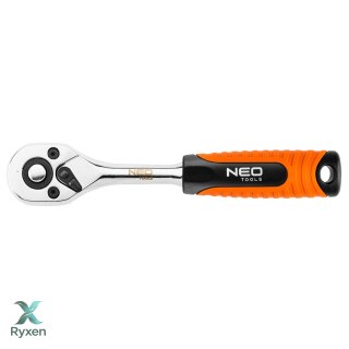 Grzechotka prosta 1/2", 265 mm, 45T NEO TOOLS