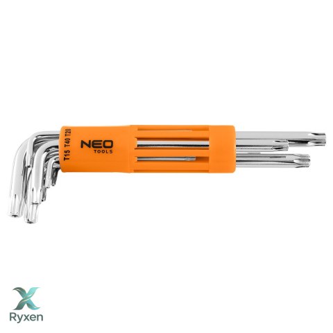 Klucze Torx długie T10-T50, zestaw 8 szt. NEO TOOLS