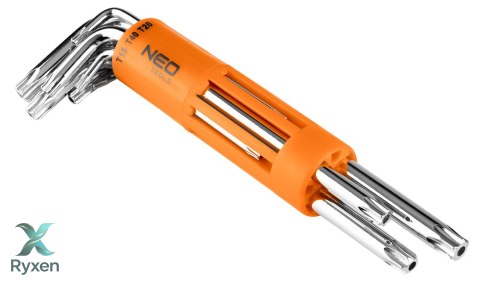Klucze Torx długie T10-T50, zestaw 8 szt. NEO TOOLS