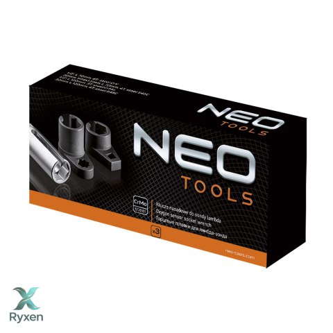 Klucze nasadowe do sondy lambda, zestaw 3 szt. NEO TOOLS