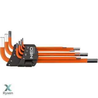 Klucze sześciokątne 1.5-6 mm, zestaw 7 szt. NEO TOOLS