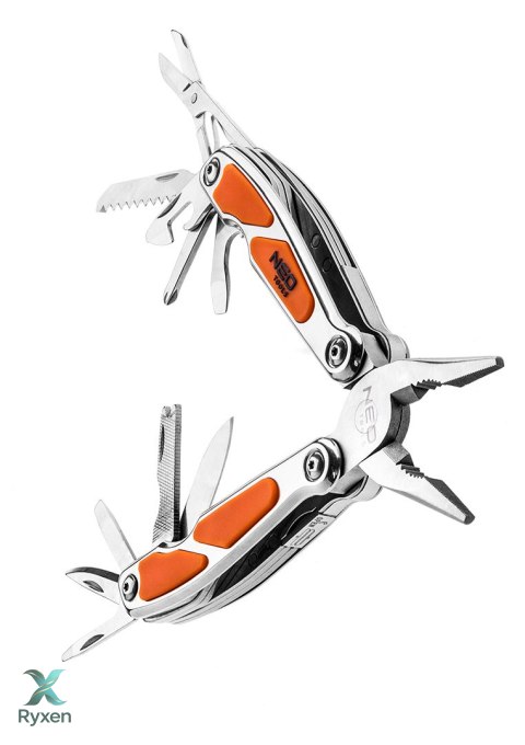 Narzędzie wielofunkcyjne mini, z LED, zestaw 10 elementów NEO TOOLS