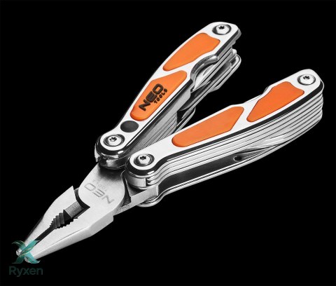 Narzędzie wielofunkcyjne mini, z LED, zestaw 10 elementów NEO TOOLS