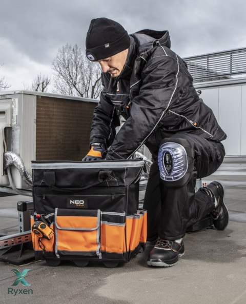 Rękawice robocze, skóra syntetyczna, wstawki PCV, 10" NEO TOOLS