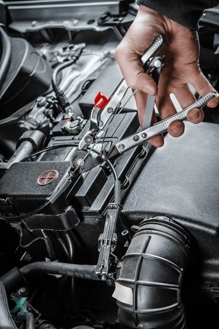 Szczypce z linką do opasek zaciskowych NEO TOOLS