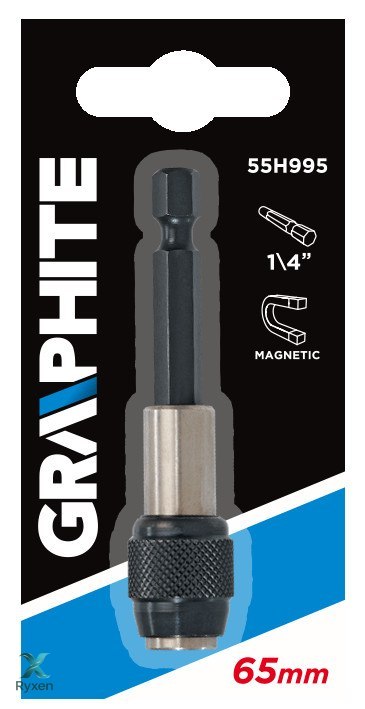 Uchwyt magnetyczny, uchylny, do końcówek wkrętakowych GRAPHITE