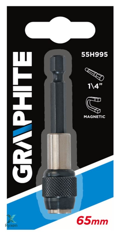 Uchwyt magnetyczny, uchylny, do końcówek wkrętakowych GRAPHITE