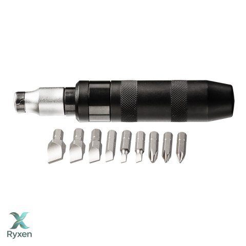 Wkrętak udarowy, zestaw 11 szt. NEO TOOLS