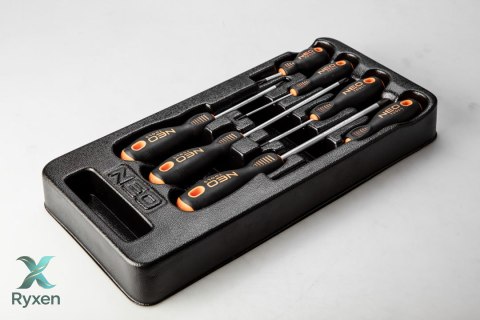Wkrętaki PH, zestaw 7 szt., wkładka NEO TOOLS