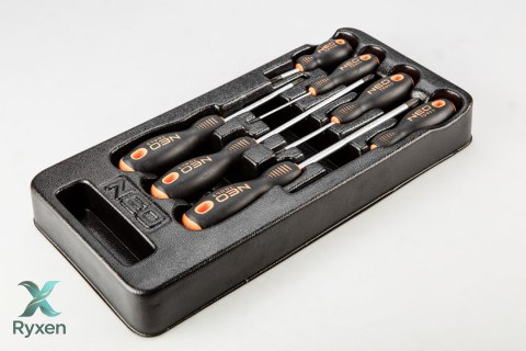 Wkrętaki PH, zestaw 7 szt., wkładka NEO TOOLS