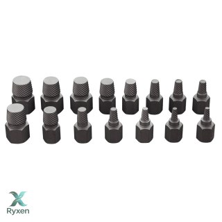 Wykrętaki do zerwanych śrub, zestaw 15 szt. NEO TOOLS