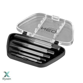 Wykrętaki do zerwanych śrub, zestaw 5 szt. NEO TOOLS