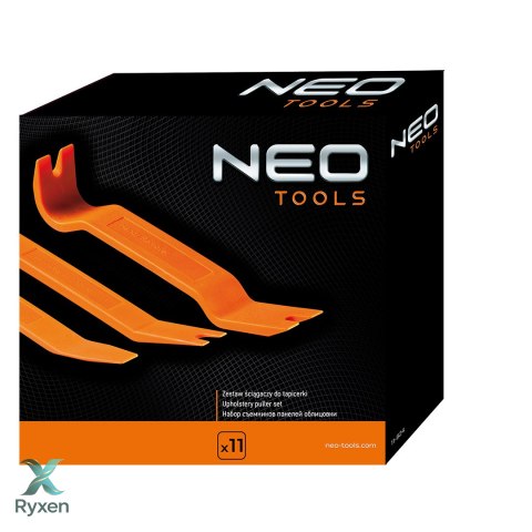 Zestaw ściągaczy do tapicerki, 11 szt. NEO TOOLS