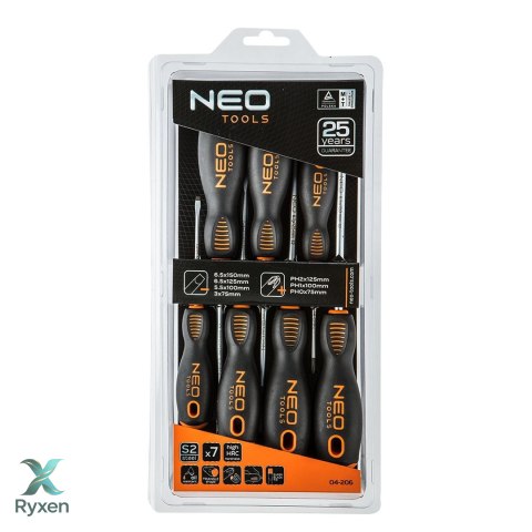Zestaw wkrętaków, 7 szt. NEO TOOLS