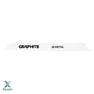Brzeszczoty bagnetowe 225 x 20 x 1.25 mm, 6 TPI, kpl. 2 szt. GRAPHITE