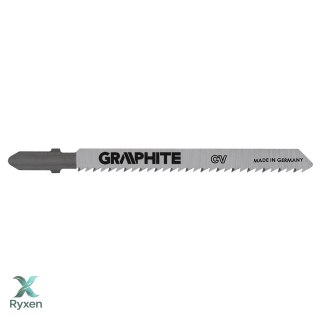 Brzeszczoty do wyrzynarki, 10 TPI, uchwyt typu T, 25 szt. GRAPHITE