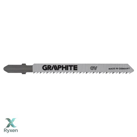 Brzeszczoty do wyrzynarki, 10 TPI, uchwyt typu T, 25 szt. GRAPHITE