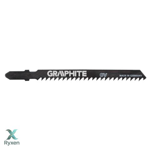 Brzeszczoty do wyrzynarki, 10 TPI, uchwyt typu T, 25 szt. GRAPHITE