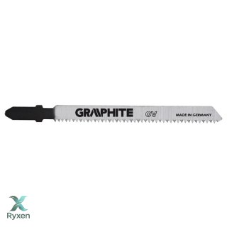 Brzeszczoty do wyrzynarki, 15 TPI, uchwyt typu T, 25 szt. GRAPHITE