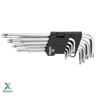 Klucze Torx T10-T50, zestaw 9 szt. TOPEX