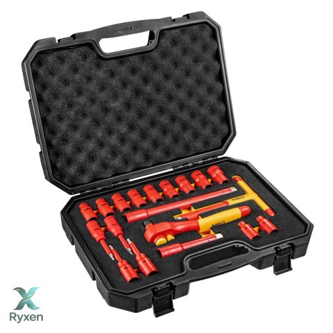 Klucze nasadowe 1000V, 19szt. NEO TOOLS