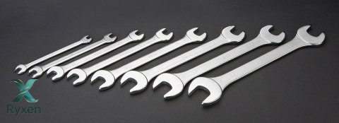 Klucze płasko-oczkowe 6-19 mm, zestaw 8 szt. NEO TOOLS