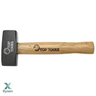Młotek dwuobuchowy 1000 g, trzonek drewniany Top Tools