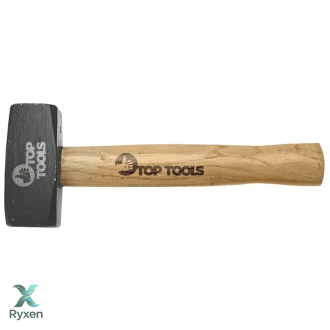Młotek dwuobuchowy 1000 g, trzonek drewniany Top Tools
